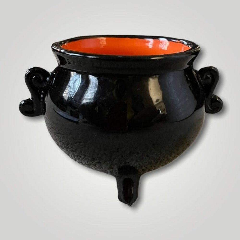 Halloween Cauldron Candy Holder